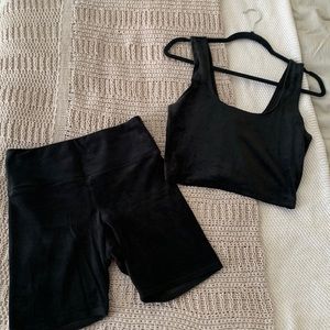 Colsie velvet lounge set